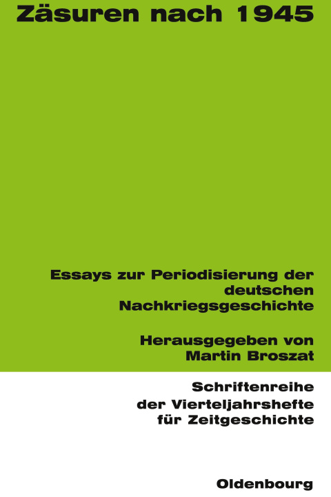 Kniha Zäsuren nach 1945 Martin Broszat