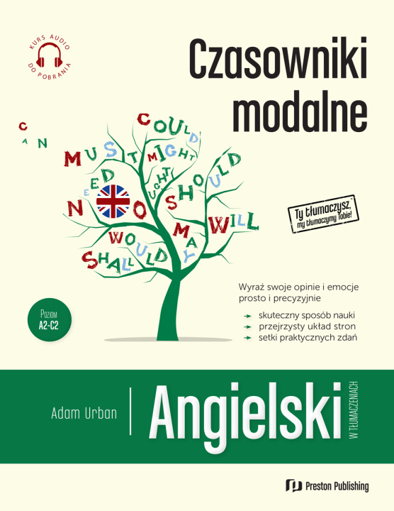 Книга Angielski w tłumaczeniach. Czasowniki modalne + MP3. wyd. 2022 Adam Urban