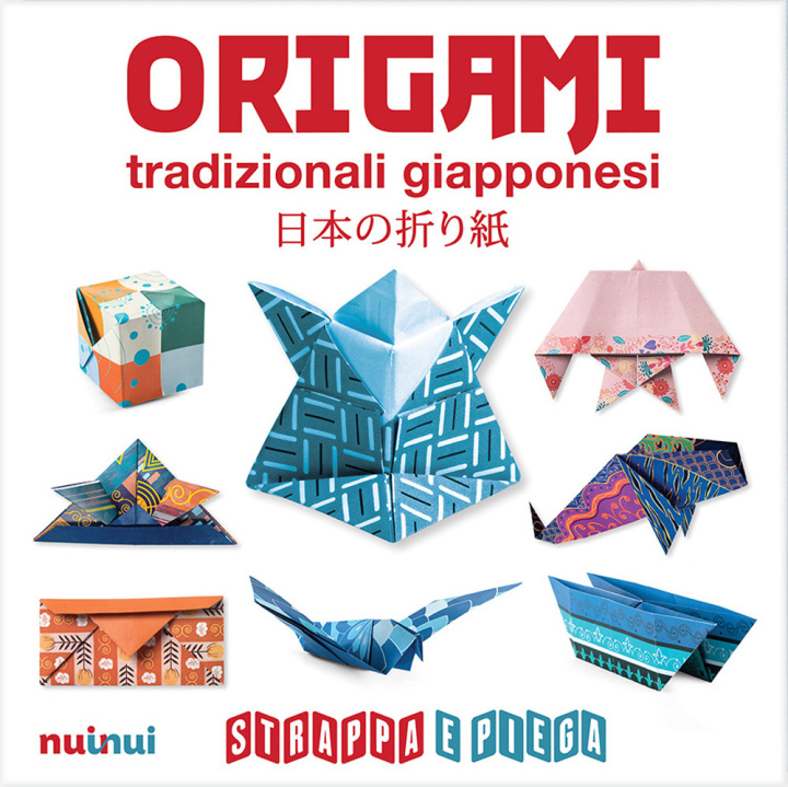 Carte Origami tradizionali giapponesi. Strappa e piega 
