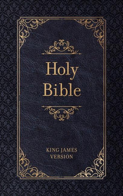 Kniha KJV Holy Bible Zip Midnight 
