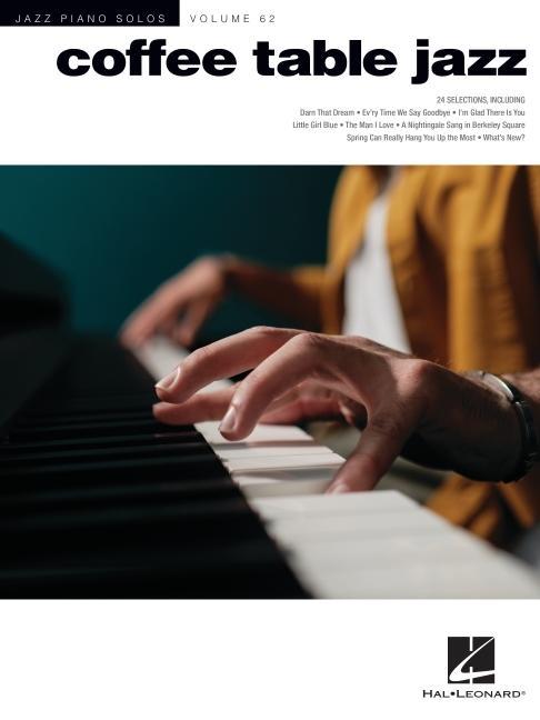 Carte Coffee Table Jazz - Jazz Piano Solos Series Volume 62 