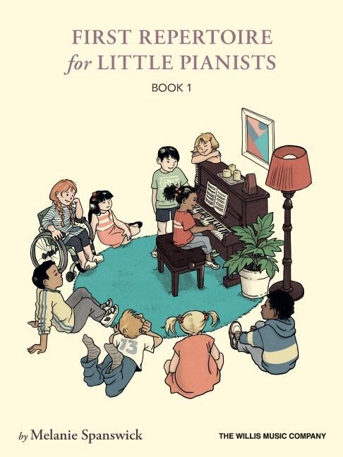 Książka First Repertoire for Little Pianists - Book 1: 25 Original Piano Works by Melanie Spanswick 