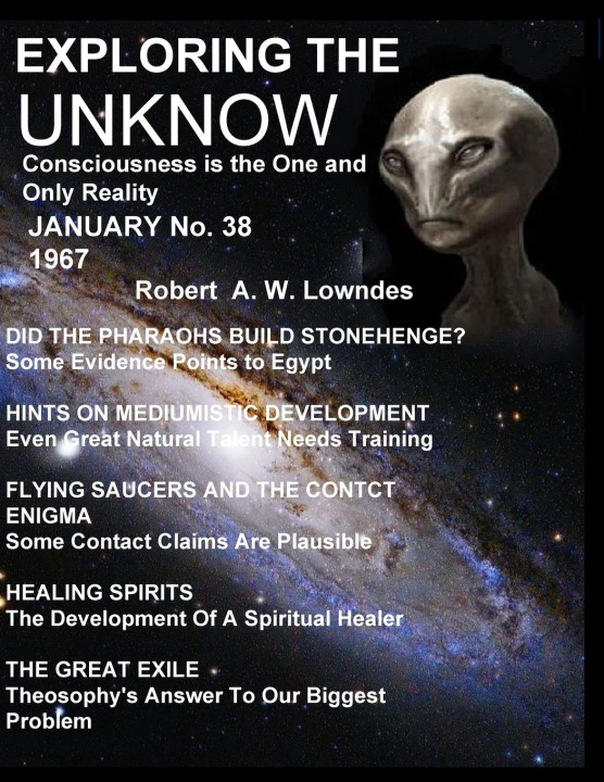 Book Exploring the Unknow. Robert A. W. Lowndes