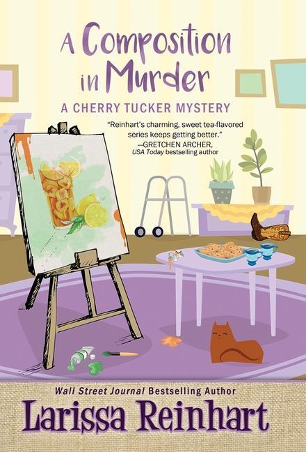Livro Composition in Murder Larissa Reinhart