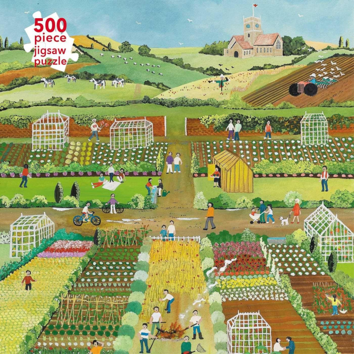 Book Adult Jigsaw Puzzle Judy Joel: Allotments, 2012 (500 Pieces): 500-Piece Jigsaw Puzzles 