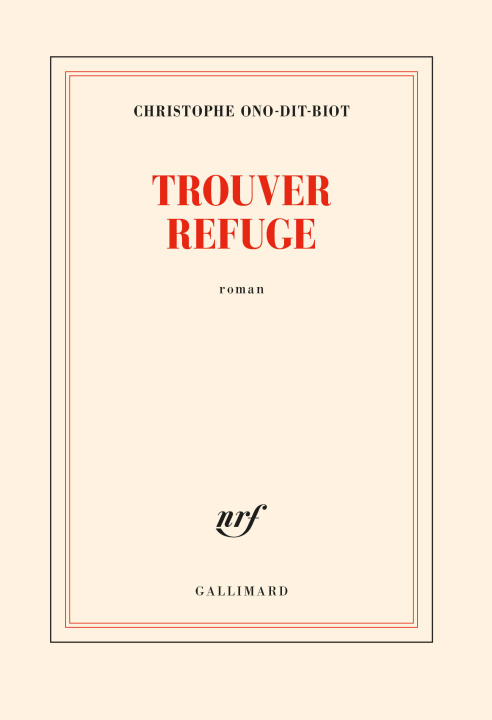 Book Trouver refuge CHRISTOPHE ONO-DIT-BIOT
