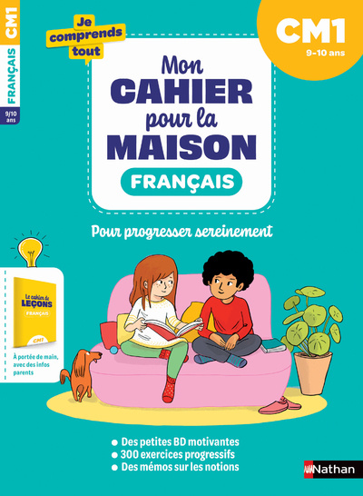 Könyv Mon cahier pour la maison - Français CM1 Anne Peltier