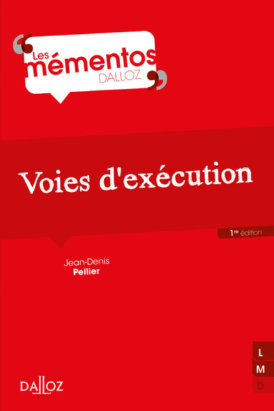 Könyv Voies d'exécution Jean-Denis Pellier