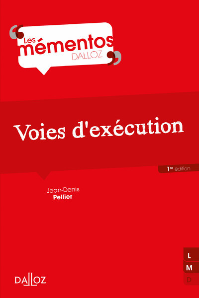 Book Voies d'exécution Jean-Denis Pellier