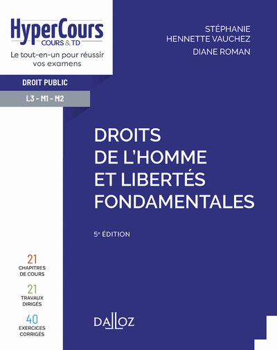 Buch Droits de l'Homme et libertés fondamentales 5ed Stéphanie Hennette-Vauchez