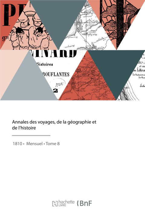 Carte Annales des voyages, de la géographie et de l'histoire Conrad Malte-Brun