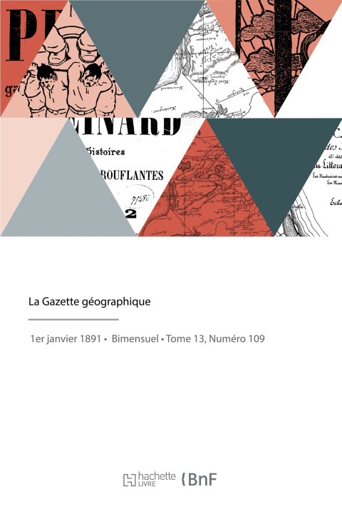 Carte La Gazette géographique Édouard Marbeau