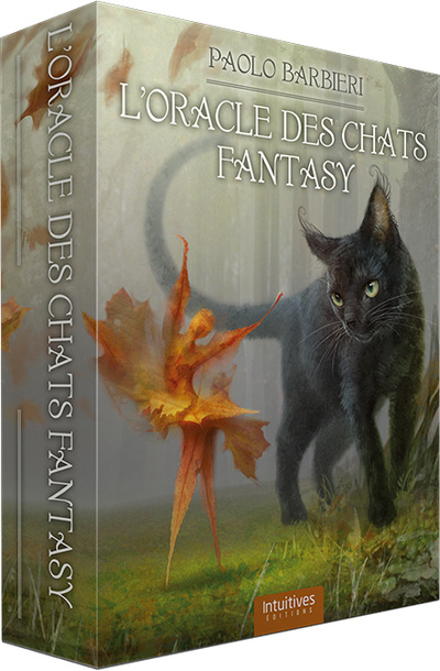 Kniha Coffret Oracle des chats fantasy Sasha Graham