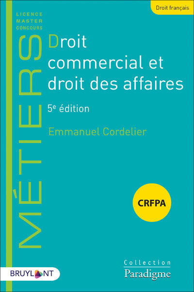 Book Droit commercial et droit des affaires 5ed collegium