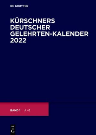 Buch 2022 Joseph Kürschner