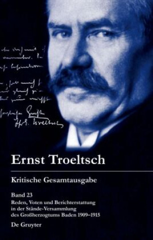 Boek Reden, Voten und Berichterstattung in der Stände-Versammlung des Großherzogtums Baden 1909-1915 Ernst Troeltsch