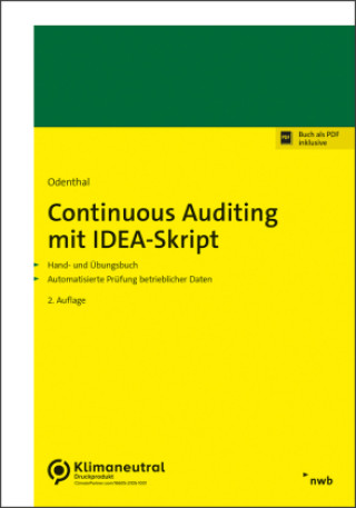 Βιβλίο Continuous Auditing mit IDEA-Skript Roger Odenthal