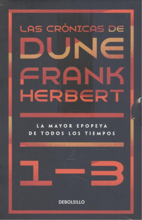 Carte Estuche Las Crónicas de Dune: Dune, El Mesías de Dune E Hijos de Dune / Frank Herbert's Dune Saga 3-Book Boxed Set: Dune, Dune Messiah, and Children o 