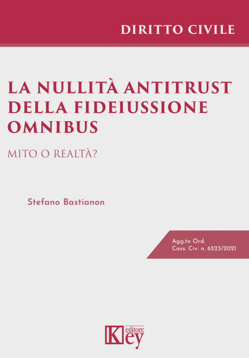 Carte nullità antitrust della fideiussione omnibus. Mito o realtà? Stefano Bastianon