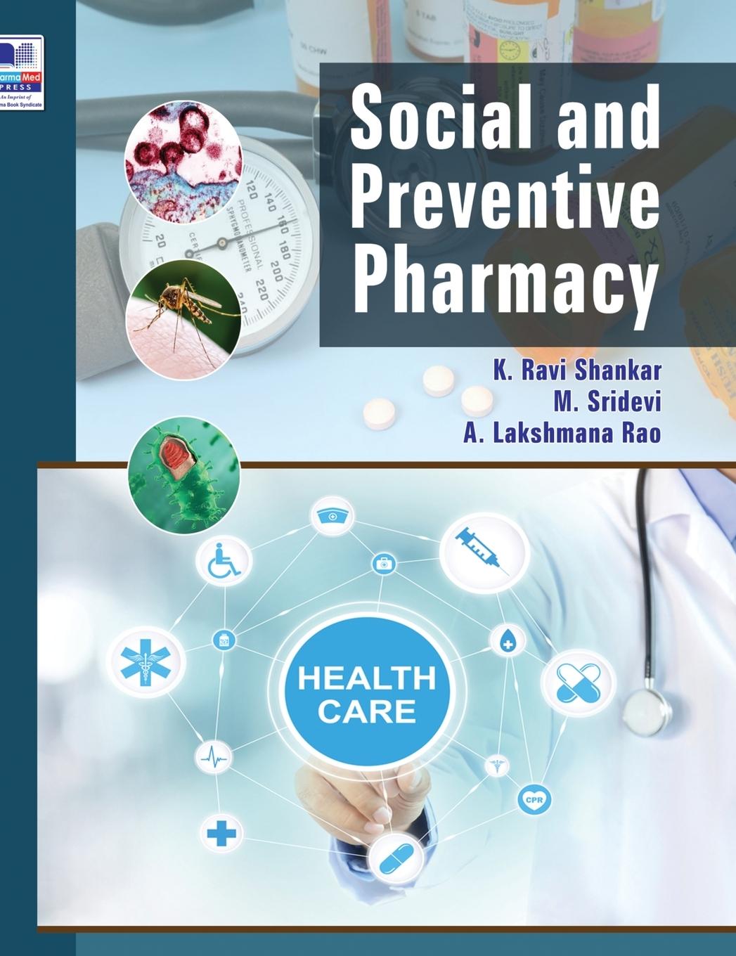Könyv Social and Preventive Pharmacy M. Sridevi