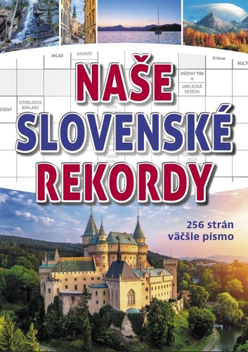 Carte Krížovky Naše slovenské rekordy 