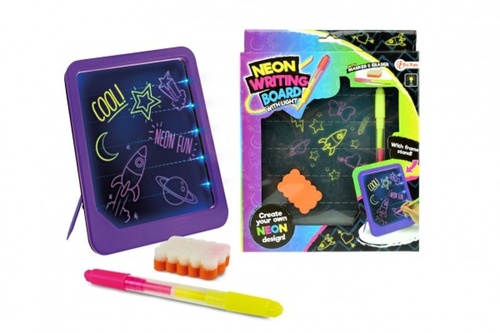 Game/Toy Tabulka psací na baterie se světlem neonově zářící 