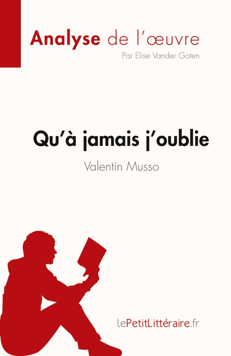 Kniha Qu'a jamais j'oublie de Valentin Musso (Analyse de l'oeuvre) 