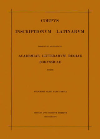 Knjiga Tituli sepulcrales: Claudius-Plotius Eugen Bormann