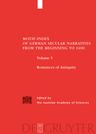 Kniha Romances of Antiquity the Austrian Academy of Sciences