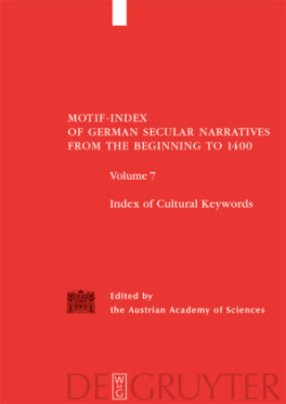 Kniha Index of Cultural Keywords the Austrian Academy of Sciences