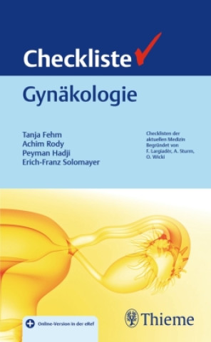 Kniha Checkliste Gynäkologie Achim Rody