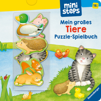 Carte ministeps: Mein großes Tiere Puzzle-Spielbuch Monika Neubacher-Fesser