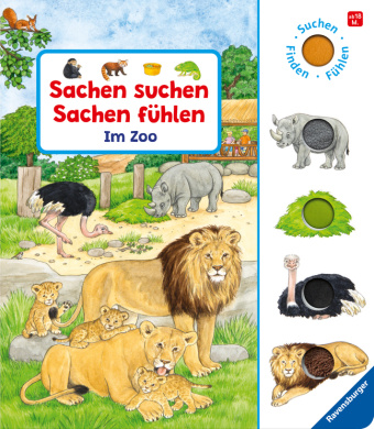 Könyv Sachen suchen, Sachen fühlen: Im Zoo: Suchen, finden, fühlen Ursula Weller