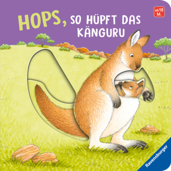 Kniha Hops, so hüpft das Känguru Barbara Jelenkovich