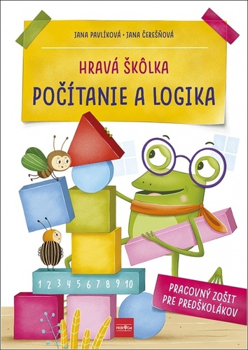 Kniha Hravá škôlka Počítanie a logika Jana Pavlíková Jana