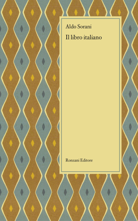 Книга libro italiano Aldo Sorani