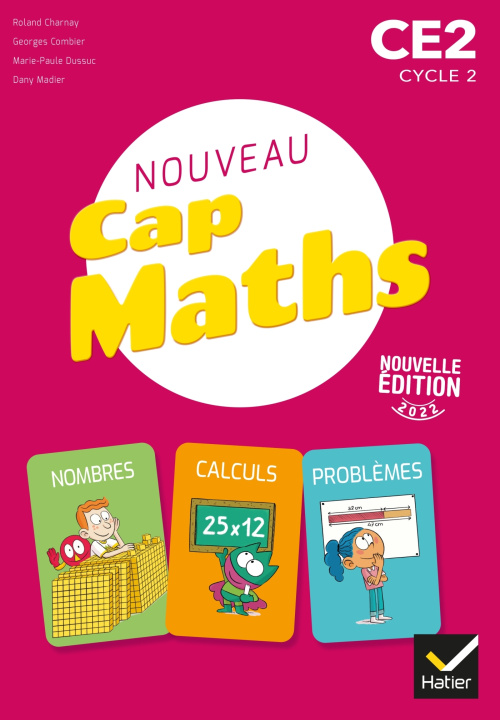 Knjiga Cap Maths CE2 Ed. 2022 Manuel + Cahier de Géométrie 