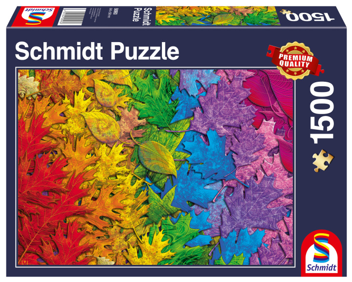 Játék Puzzle 1500 PQ Kolorowe liście 111096 
