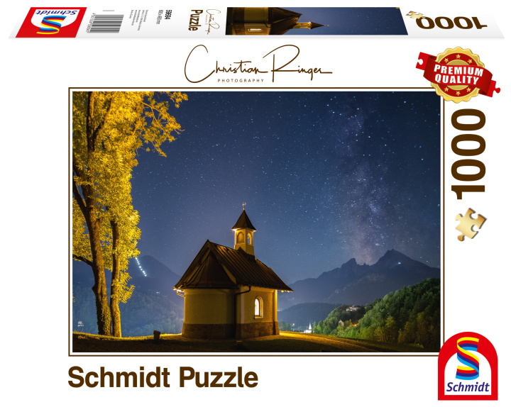 Spiel/Spielzeug Puzzle 1000 PQ Kościół w Lockstein C. Ringer 109410 