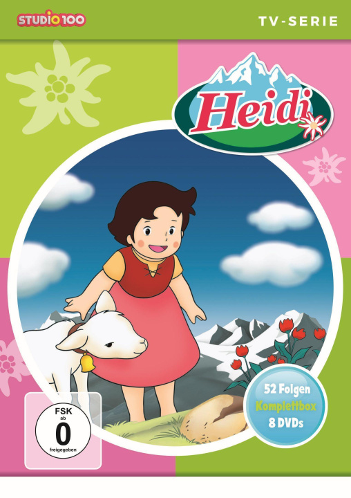 Filmek Heidi (Klassik) - TV-Serien Komplettbox [8 DVDs, SOFTBOX] Thomas Ohrner