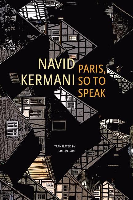Kniha Paris, So to Speak Navid Kermani