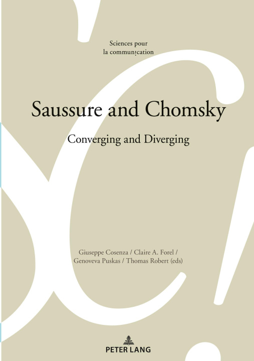 Книга Saussure and Chomsky Giuseppe Cosenza