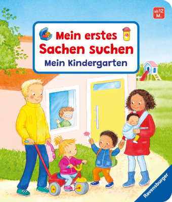 Könyv Mein erstes Sachen suchen: Mein Kindergarten Denitza Gruber