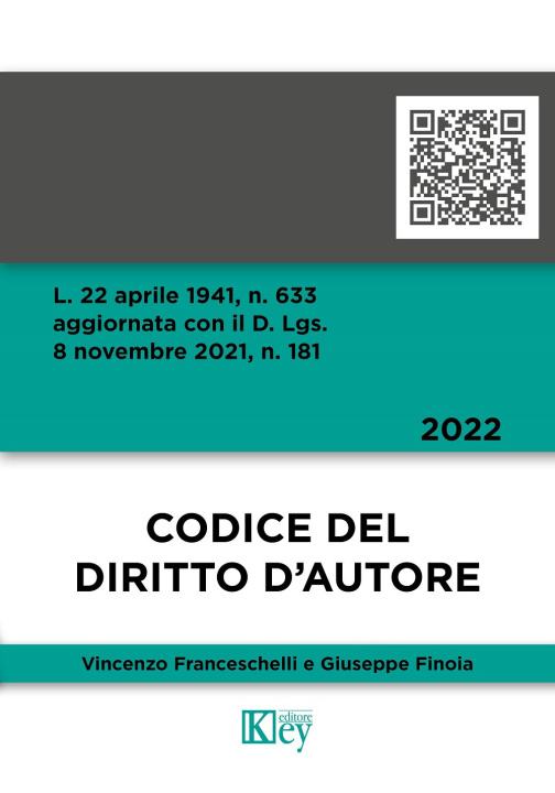 Kniha Codice del diritto d'autore Giuseppe Finoia