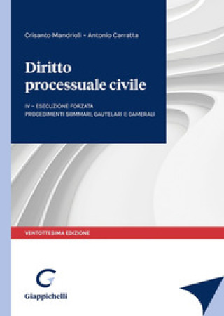 Carte Diritto processuale civile Crisanto Mandrioli