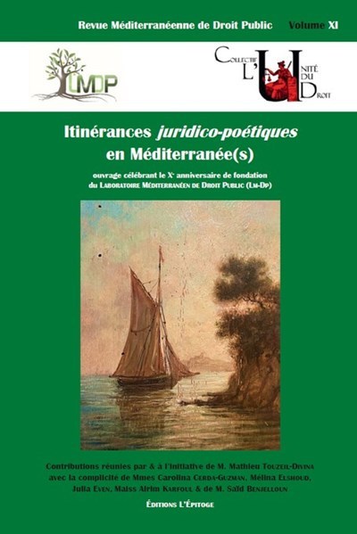 Carte Itinérances juridico-poétiques en Méditerranée(s) Touzeil-Divina