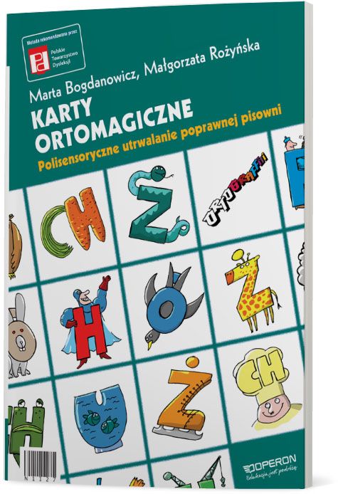 Kniha Ortograffiti Karty ortomagiczne Bogdanowicz Marta