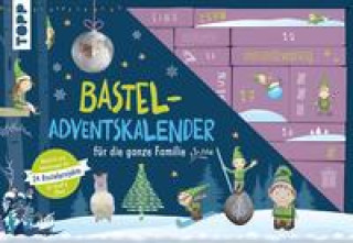 Kalendář/Diář Familien-Bastel-Adventskalender - 24 Bastelprojekte mit Material 