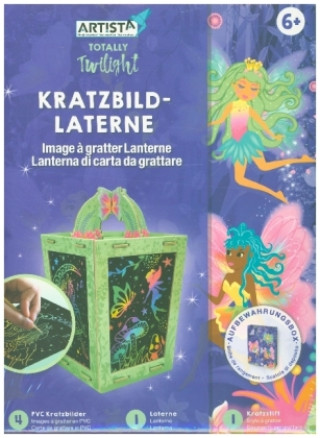 Joc / Jucărie Kratzbild-Laterne Fee 