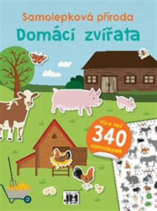Книга Samolepková příroda Domácí zvířata 